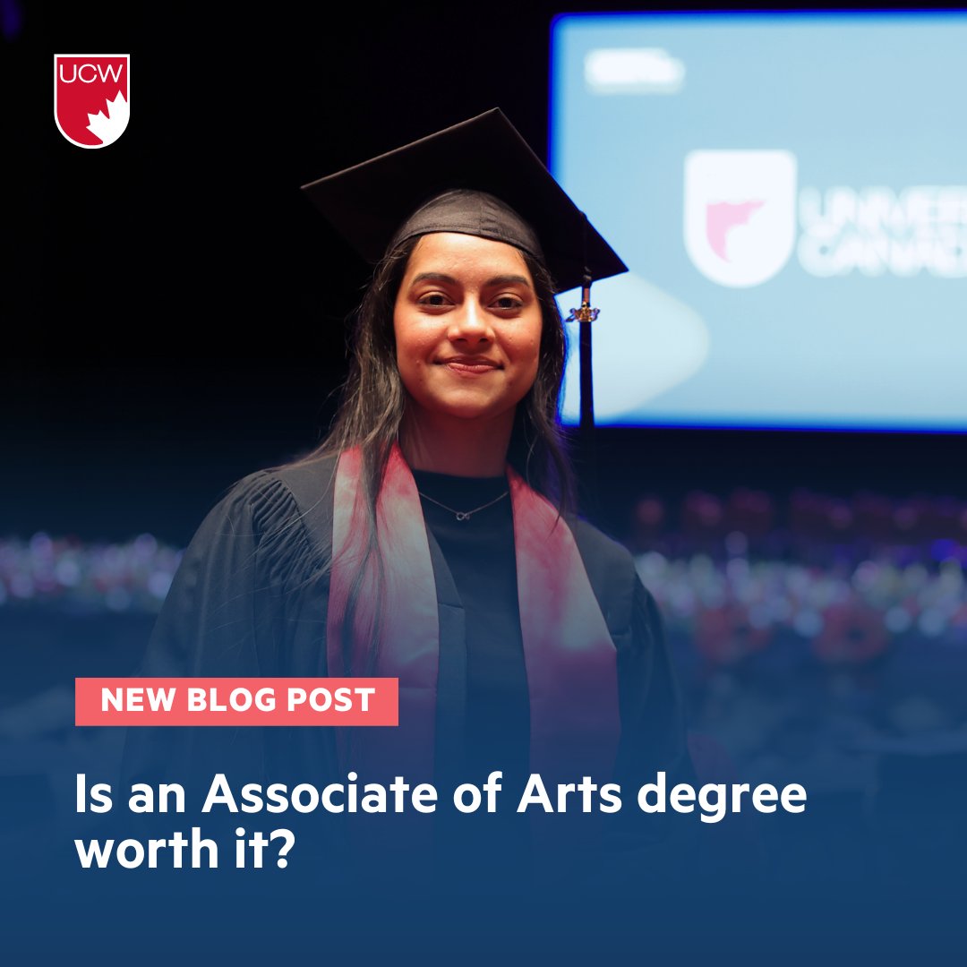 ucanwest's tweet image. Associate of Arts degrees are the unsung heroes of higher education.

Read UCW&apos;s latest blog bit.ly/48MN5rq to learn more about Associate of Arts degrees and whether they are worth pursuing.

#MyUCW #AssociateOfArts #Education #VancouverUniversity