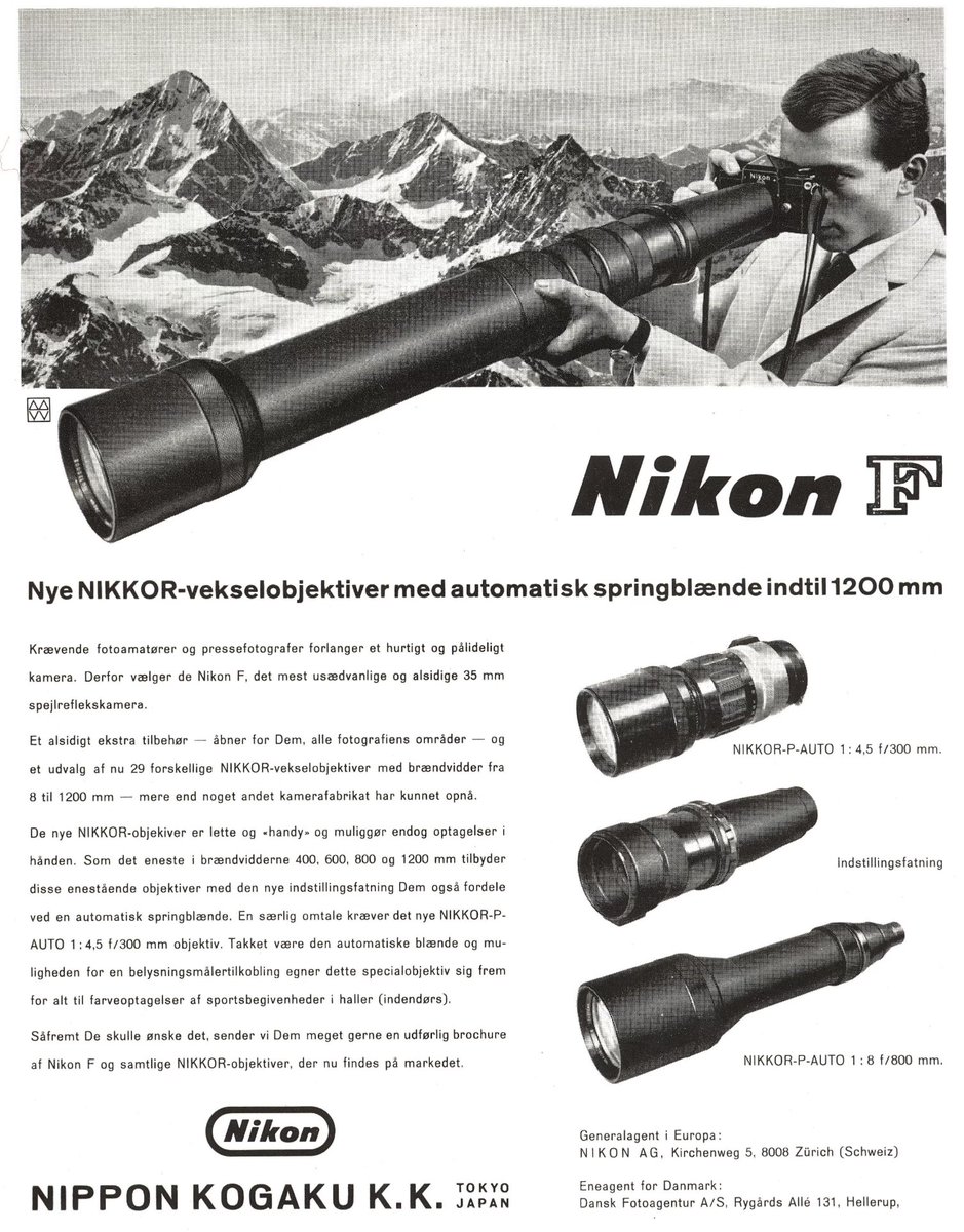nikonrumors's tweet photo. Nikon F ad: https://t.co/5yPRHN78ah