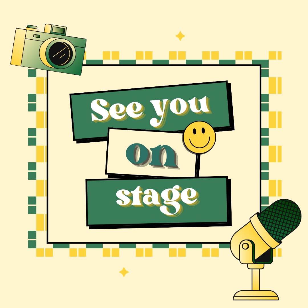 Do you have a talent you want to show campus? (or do you want a chance to win up to $400?!) Apply to be in the 2024 Talent Show! It's your time to shine! ✨ (Apply with the link in our Insta bio!) 

1st place - $300
2nd place - $200
3rd place - $100
People's Choice - $100