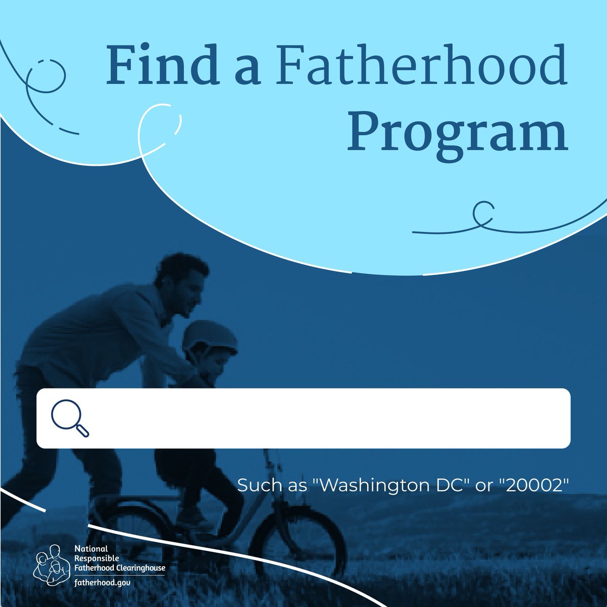 Fatherhoodgov's tweet photo. Are you looking for a fatherhood program in your community? Our Responsible Fatherhood Program Map can help you connect with state and local responsible fatherhood programs and resources. #seelinkinbio https://t.co/0uhcUlnaxM
