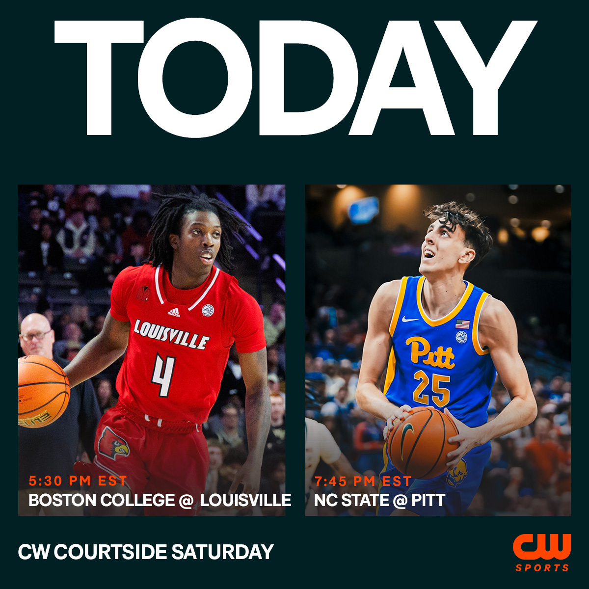 The CW Sports tweet media