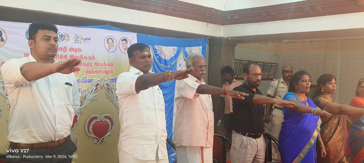 AKSaiJSaravanan's tweet photo. புதுவை மாநில ஊரக வாழ்வாதார இயக்கம்  வில்லியனூர் வட்டார வளர்ச்சி அலுவலகம் சார்பாக பெண்களுக்கெதிரான பாலின பாகுபாடு கொடுமை விழிப்புணர்வு சிறப்பு பட்டிமன்றம் நடத்தப்பட்டது, அதில் சிறப்பு விருந்தினராக கலந்து கொண்டு நிகழ்ச்சியினை தொடங்கி வைத்து உரையாற்றினேன்.@BJP4Puducherry @MoRD_GoI @blsanthosh @BlrNirmal