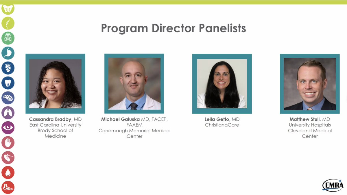 So thankful these phenomenal EM physicians are taking the time to speak at the EMRA Medical Student Forum today! #EMBound #EMRAMSF