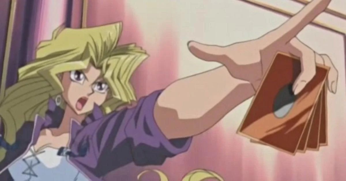 KoenigAdam's tweet photo. Gay people are like “she saved my life” and it’s Mai Valentine from Yu-Gi-Oh https://t.co/ZIzueL61Gi