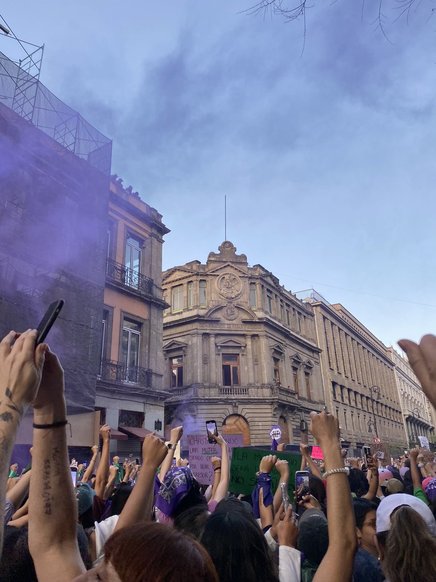 Danicsotelo's tweet photo. Este día no debería de existir. 

Seguimos marchando porque nos siguen acosando, violentando y matando SOLO POR SER MUJERES.

Seguiremos luchando hasta que no existan casos de acoso ni feminicidios.

#8M2024 https://t.co/J6RkTyhOVF