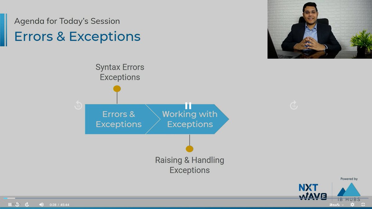 mohan_tigala's tweet image. Hello Connections :-)
Today was day #47 of #75daysoflearningandcodingchallenge.
In today's class i have completed my class on #Erros_And_Exceptions.
#Error_And_Exceptions :- #Syntax_Errors #Exceptions
#Working_with_Exceptions :- #Raising #Handling #Exceptions #Reusable_Modules