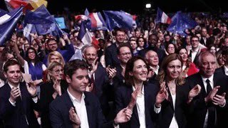 En résumé , si le #RN n’existait pas , il faudrait l’inventer pour permettre a #Renaissance d’exister …. 2h quasiment consacrées à parler du #RN …. Les mêmes trucs , les mêmes ficelles  éculées depuis 7 ans  … Mamamia #Lille #Attal #Hayer