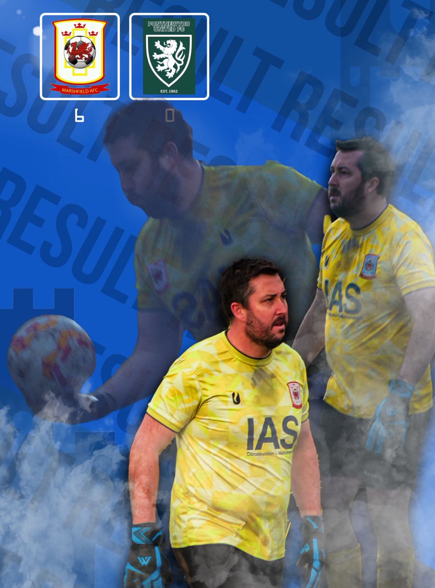 MarshfieldAFC's tweet photo. Into the semi-finals after a dominant display. Thanks for the game @PontnewyddA and good luck for the rest of the season. Goals coming from @JamieLewisJones x2 Joe Carmody x2 @billyevans171 and Lee Nogan. #UTM https://t.co/Itw9qbPqEm