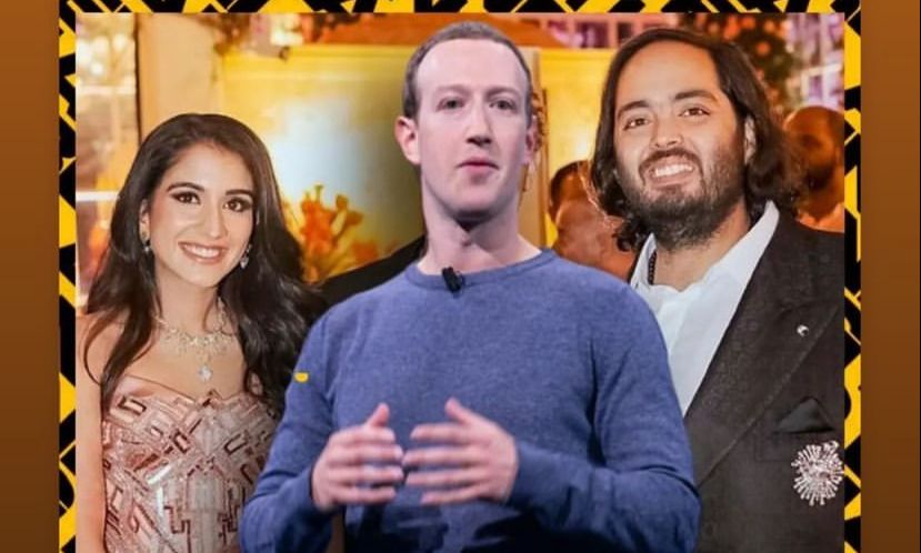Do you know?
Zuckerberg  Lost as much as Ambani Spent on his Son's Wedding - (100 Millions $)
#AmbaniPreWedding