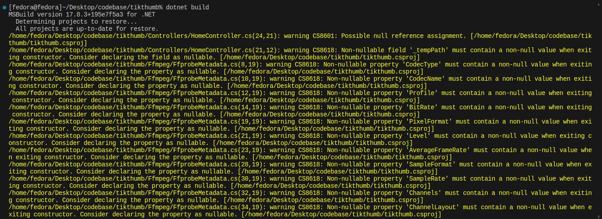 sax_xuke's tweet photo. Is it necessary to fix all the warnings in your code? https://t.co/X09TlCa6iG