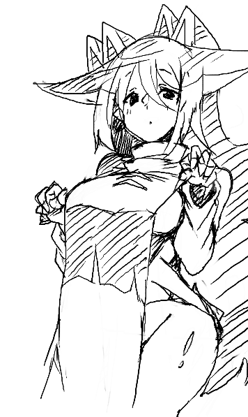 絵茶で描いたドラパ 