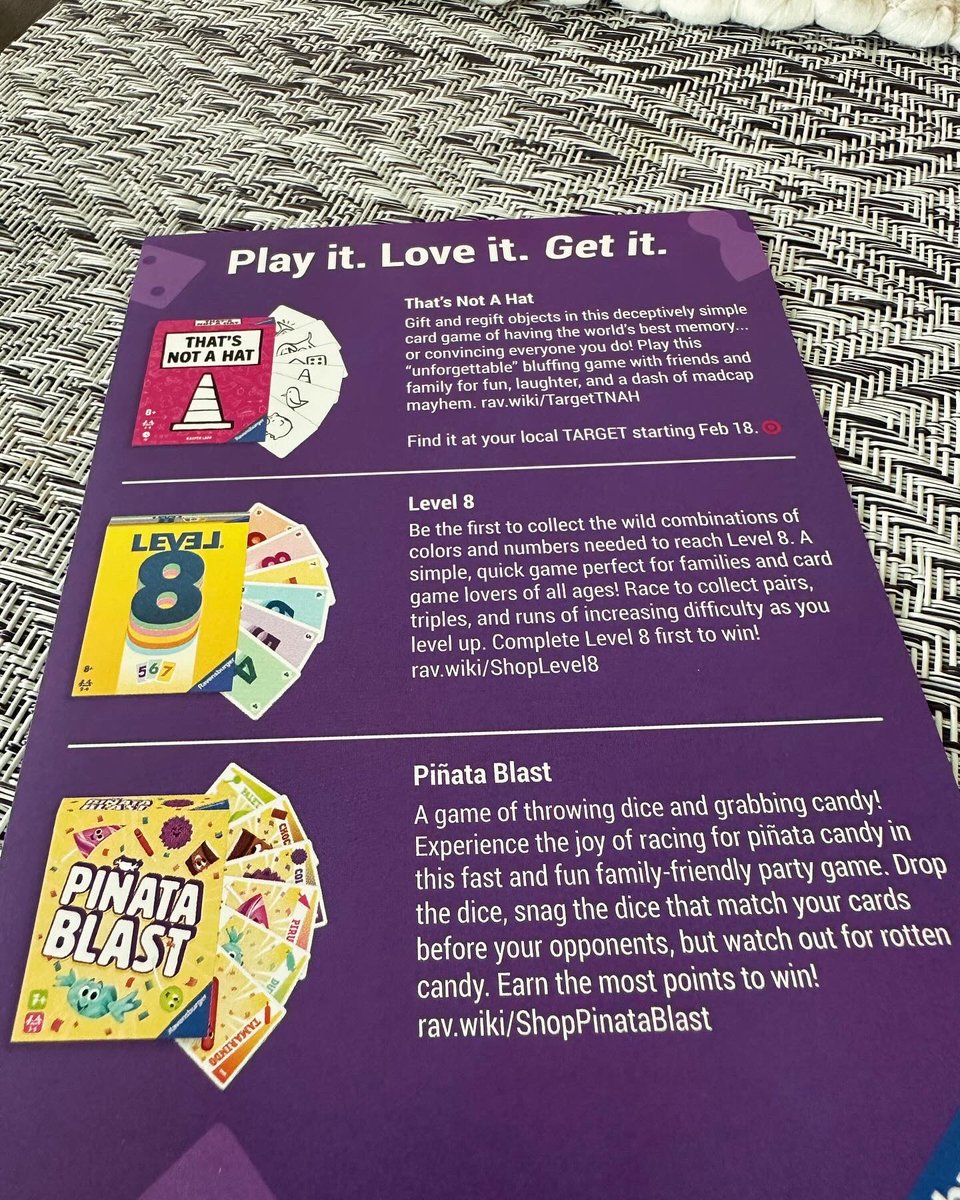 binaryraja's tweet photo. @tryazon @ravensburgerna ThatsNotAHat #RavensburgerParty #RavensburgerMoment and #Tryazon #freeproduct Ravensburger gifted me, this product to try #fungame #avaialble in #target https://t.co/EkhqN7NTob