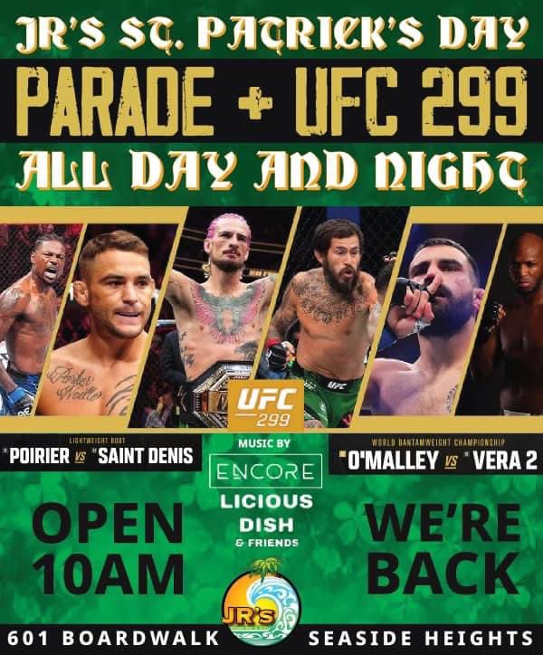 JRsBarSSH's tweet photo. Tonight at Jrs!! @ufc  299 on all the TVs!!! @FrankieEdgar jrs is back baby!! https://t.co/VetUNLnSFW