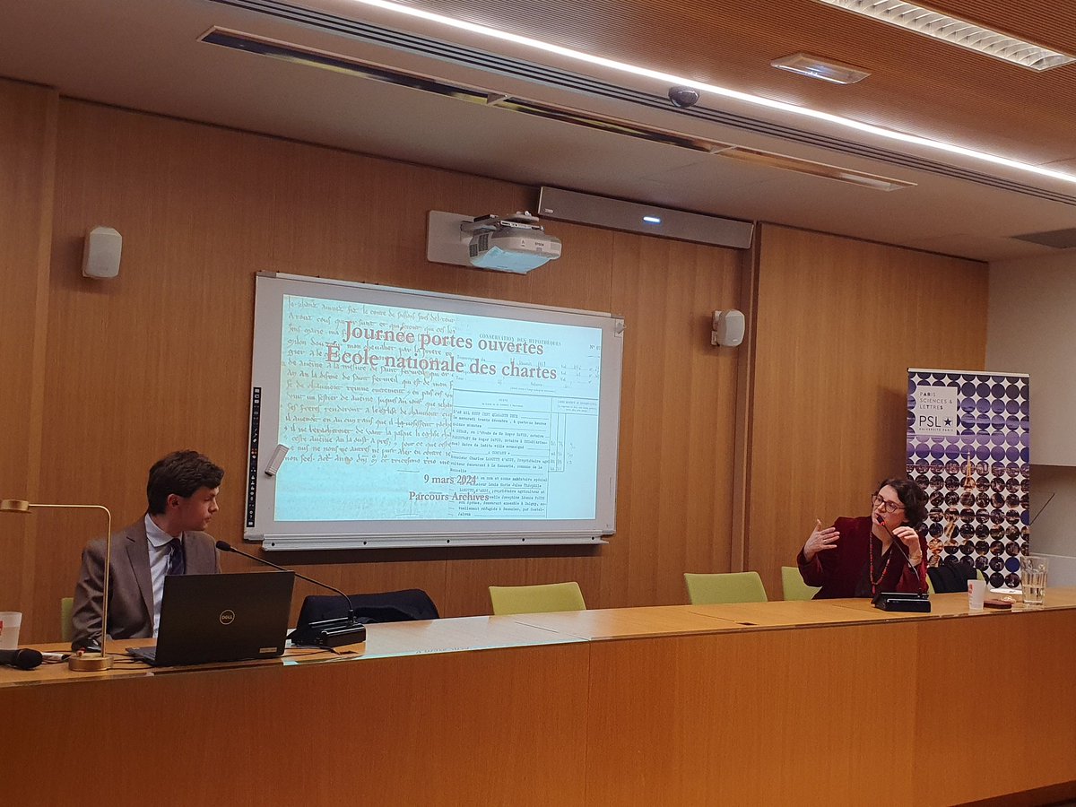 <a href="/laBnF/">La Bibliothèque nationale de France</a> <a href="/MuseeLouvre/">Musée du Louvre</a> Léo Davy (prom. 2019), directeur des <a href="/ArchivesAD08/">Archives Ardennes</a>, intervient à son tour sur le métier de conservateur du patrimoine, spécialité archives.