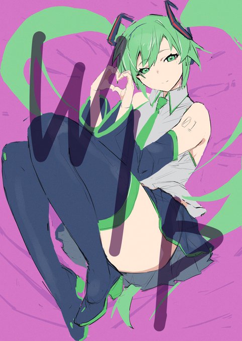 ミクさんWIP

2枚目は修正前ラフ 