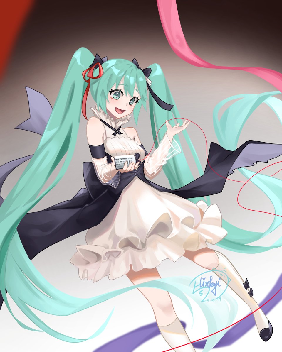 hizkyi's tweet photo. 初音日塗個初音（雖然更新的時候時間已經超過了w

#ミクの日2024 #ミク #VOCALOID https://t.co/rEs9Ye7oZH