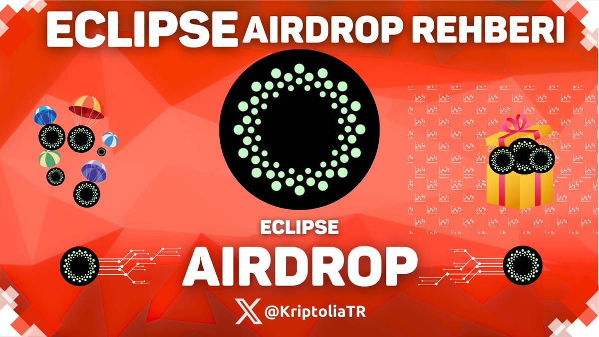 KriptoliaTR's tweet photo. 🪂 Eclipse Testnet Airdrop Rehberi 🪂

Toplam 15.000.000$ yatırım alan @EclipseFND projesinin Testnet'ine katılarak potansiyel #airdrop için yerinizi alın! 🚀

Maliyet: 0$ 💰
Potansiyel kazanç: +500-1.500$

Aşağıdaki video rehberlerimizle airdrop için erkenden yeriniz alın! 🧵👇 https://t.co/9mD6zkZWtg