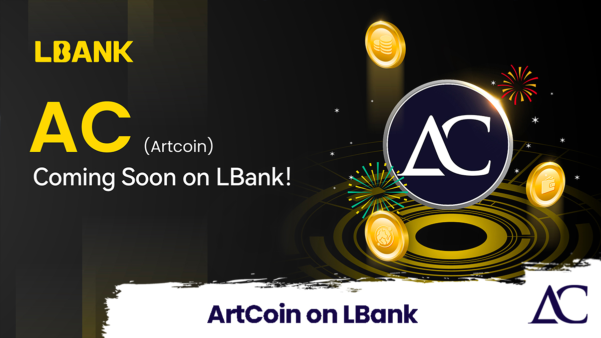 ArtCoinWallet's tweet photo. With great pride, ArtCoin is excited to announce its listing on the prominent international exchange, LBank. LBank ranks as the twenty-first most significant exchange globally, providing ArtCoin. https://t.co/S2cf34OhGa