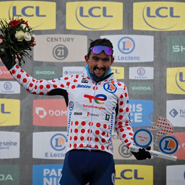 ⚪️🔴 RT &amp; follow pour tenter de gagner un <a href="/maillotapois/">Maillot à Pois E.Leclerc</a> dédicacé par <a href="/mat_burgaudeau/">Burgaudeau</a> avec <a href="/SANTINI_SMS/">Santini Cycling</a>

⚪️🔴 RT &amp; follow for a chance to win a Mathieu Burgaudeau signed polka dot jersey with <a href="/SANTINI_SMS/">Santini Cycling</a>

#ParisNice