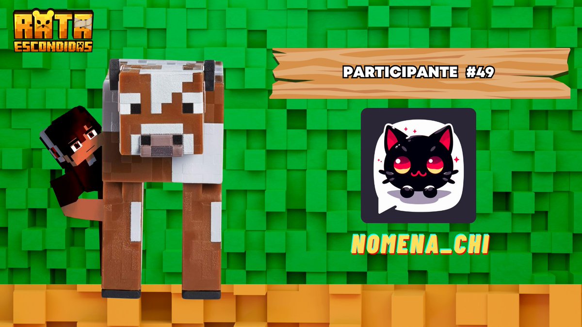 RataEscondidas's tweet photo. ¿Nomena o Simena? jajaa un pequeño chascarrillo para iniciar el dia.
Y bueno, vamos la velocidad de los anuncios porque ya nos quedan pocos sin anunciar.
Participante 49, Bienvenida @Nomena_Chii https://t.co/zu8hYk40th