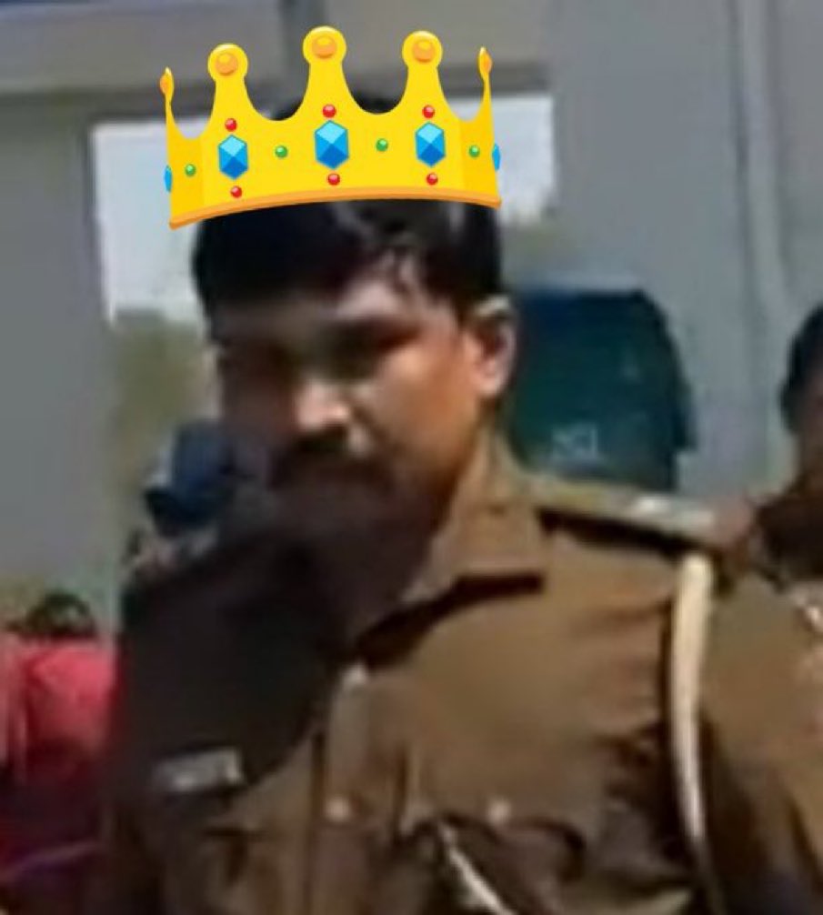 Once a king, Always king!🔥👑
 #ISupportDelhiPolice