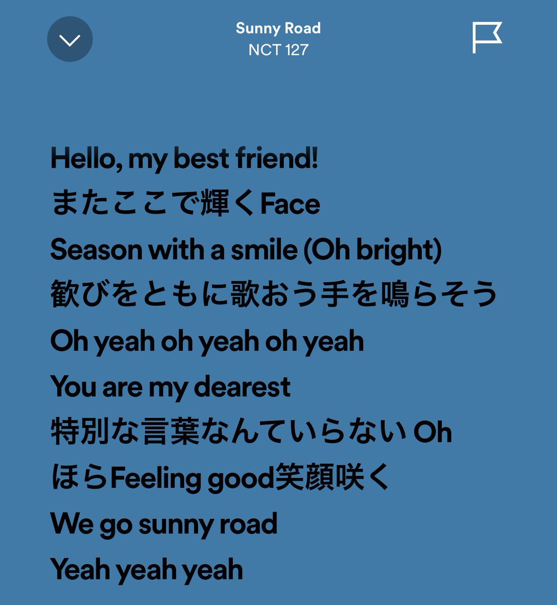 do0_mkk's tweet photo. Sunny Roadって明るいし盛り上がるし最高🤘🏻って感じやけど、歌詞めっちゃ泣けるくない？毎回トロッコの盛り上がりの中泣きそうになってる https://t.co/iad1RkYO85
