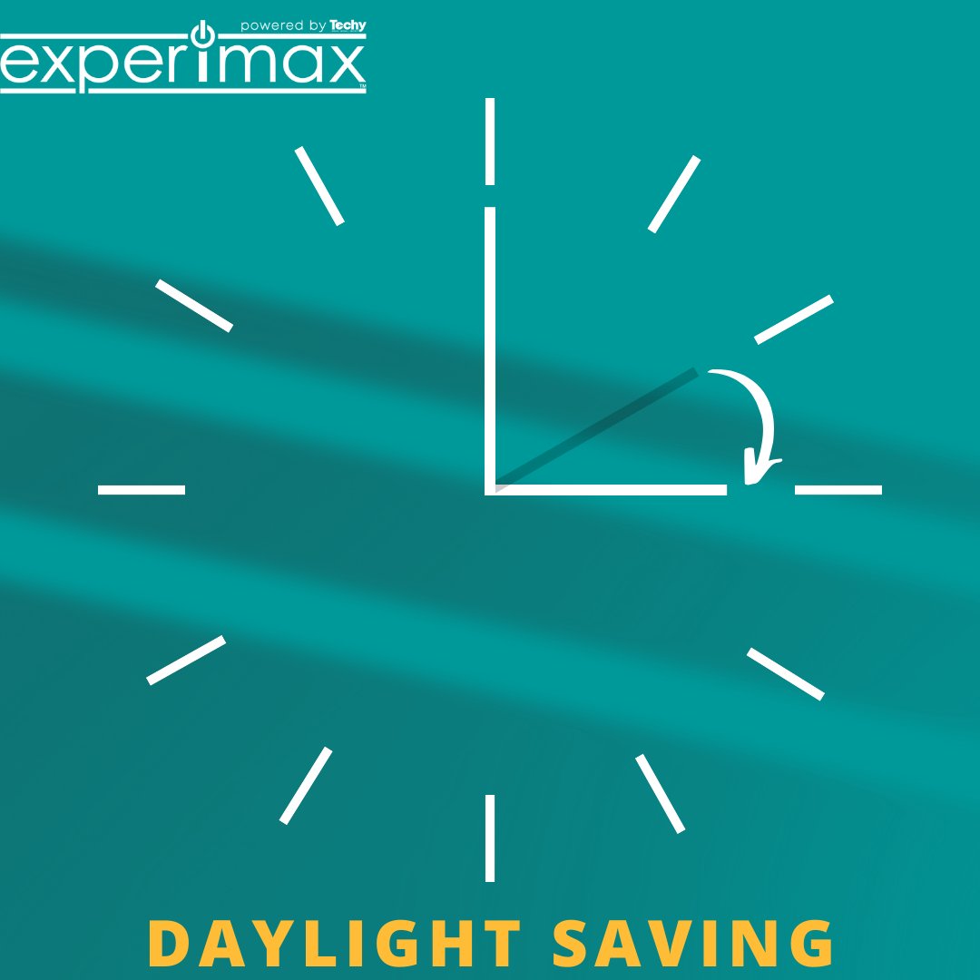 Spend your daylight 'savings' (pun intended) on something useful! At Experimax, we spring forward with great tech deals, not clocks.