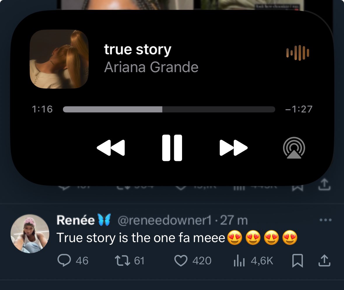 CayleeX's tweet photo. Great minds think alike @reneedowner1 🦋 https://t.co/Z2VSKeXBrH