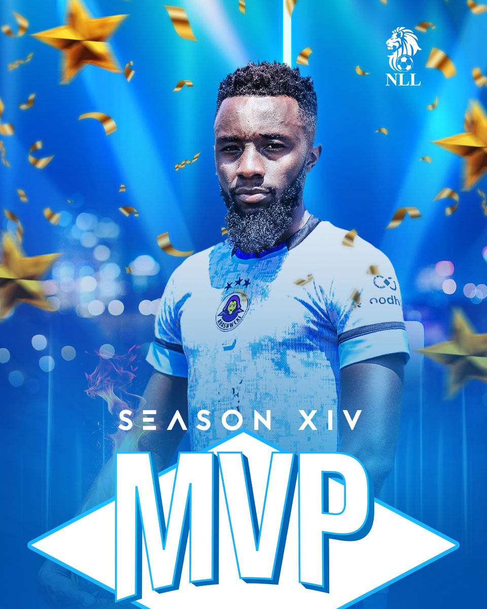 Abashwekyi's tweet photo. MVP Season 14 Aine Derick (@TheAineDerick)

#NLLXIV 
#Road2Kigali
#NLLat10 https://t.co/GTVHbr8Lx4