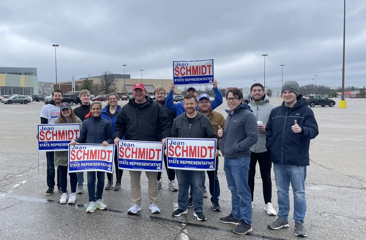We are out today with Clermont County GOP-endorsed candidate Rep. Jean Schmidt!

Jean is the co-author of the Second Amendment Preservation Act, banned dangerous transgender surgeries on kids, and has cut taxes by $3 billion.

Vote for Rep. Jean Schmidt! 🗳️ 🇺🇸