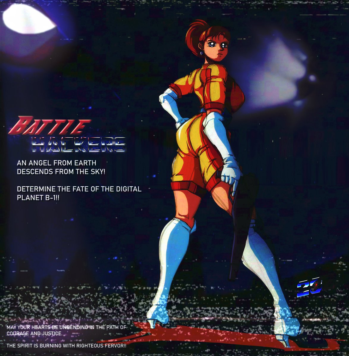 ZZTheDark's tweet photo. To end the day, here's my art of Machine Robo's Mia White from the Battlehackers tho with something different.
#VHSEffect #マシンロボぶっちぎりバトルハッカーズ
#マシンロボ #ぶっちぎりバトルハッカーズ
#ミア・ホワイト https://t.co/KkfUbDQJI9
