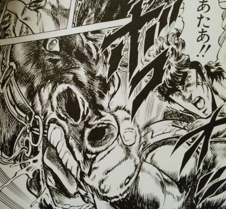 北斗の拳 世紀末ドラマ撮影伝 - 武論尊・原哲夫/倉尾宏 / 第54.5話 黒王号、翔ぶ!? | ゼノン編集部 [ https://t.co/G1ZyCkdpjn ]

このドラマの撮影に際し、動物に危害は加えられていません 