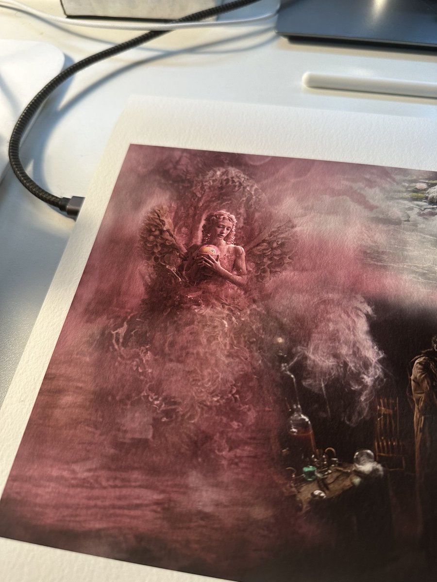 TheDigitalCoy's tweet photo. Have a wonderful weekend all.
Print sampling w/ @Scaleupart for my contribution to @Reinhard_Schmid #SmackMan collab collection https://t.co/fqO7YdSqZX