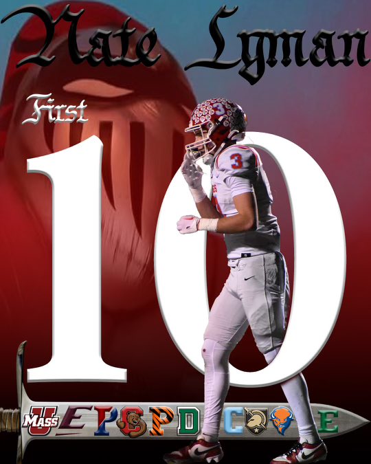 natelyman_'s tweet photo. C/O 2025 WR/ATH | 6’2 188
Kings High School (OH)
11 Division 1 Offers‼️‼️
40 YD: 4.56 
Ohio D2 State leader in REC. TDs+YDS
Phone: 513-833-1695
Hudl: https://t.co/dJJk4F9Y2F https://t.co/RAZp3o50E6
