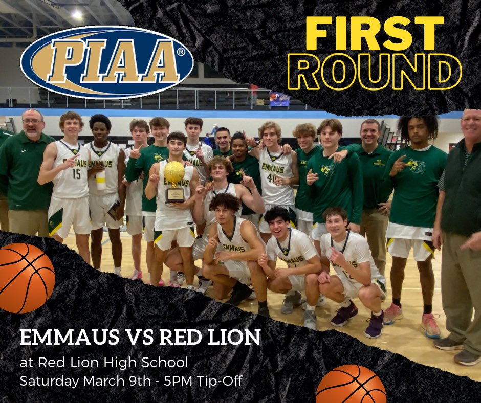 🚨🔔GAME DAY!!🚨🔔 The boys travel to York County PA today to take on Red Lion HS in the first round of the PIAA State Tournament! Ticket link: piaa.org/sports/tickets…