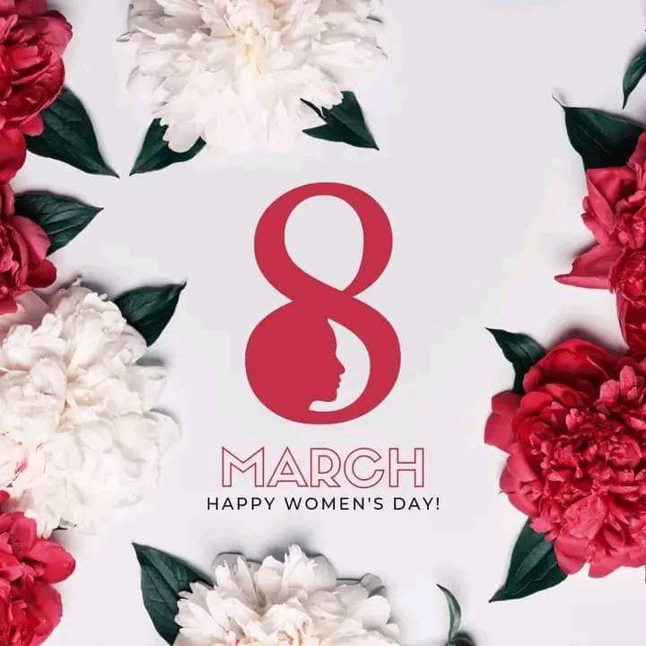 🌸 8 مارس اليوم العالمي للمرأة  🌸

أجمل وصف وصفت به المرأة ..
هو قول النبي صلى الله عليه وسلم " رفقا بالقوارير "
  
سلام لكل إمرأة واسعة بعقلها كبيرة بقلبها ❤️
حرة ..شجاعة صادقة صدوقة مناضلة مدافعة ..محبة 🤍
في بيتها او مقر عملها لها دور في تغيير مجتمع كل عام وانتن الحياة 💝🌺🌹