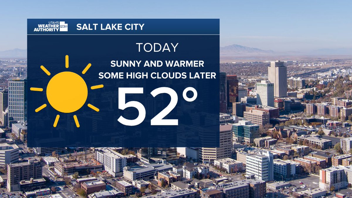 DanPopeWeather's tweet photo. This is a weekend to get out & enjoy the beautiful "Spring-like" weather. Plan on warmer temperatures statewide on Sunday. A large storm hits Tuesday & Wednesday, with heavy mountain snow, & rain/snow in the valleys. Turning colder with the storm. @Fox13 #weathercaster #utwx https://t.co/Nf69e5RMPm