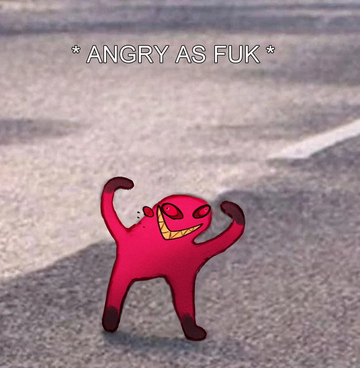 SnakeDraws's tweet photo. #CursedCatAlastor but he's even more cursed https://t.co/B7I1n04iME