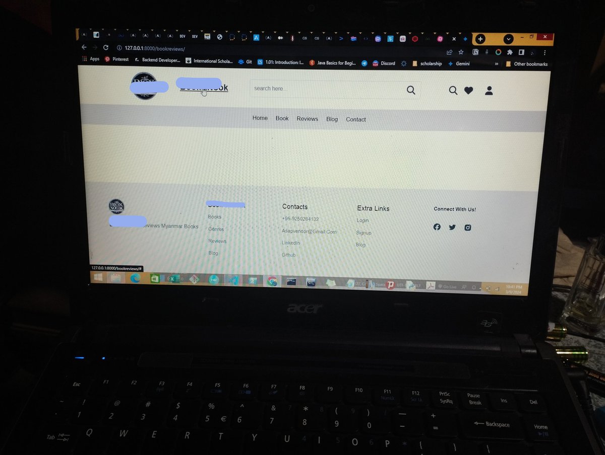 alexdocoding's tweet image. After Working on a book review project #Backend #Django and it time for the frontend part and I feel the front end is harder than the backend,? What do you think which one is harder ?#BackendJourney