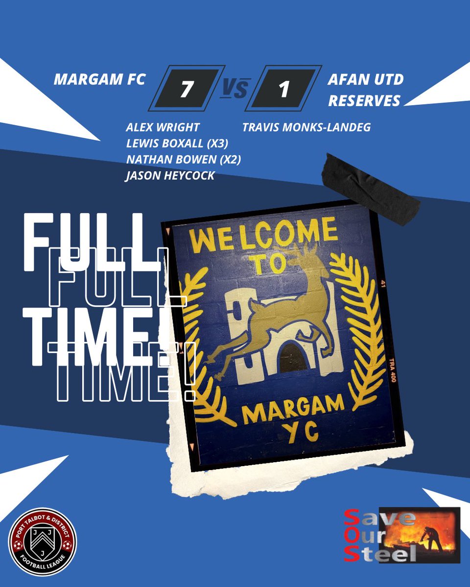 FcMargam's tweet photo. 1️⃣0️⃣ 𝑺𝑻𝑹𝑨𝑰𝑮𝑯𝑻 𝑾𝑰𝑵𝑺

A good performance from the boys extends our winning streak to 10 and increases our lead at the top to 15 points with 7 games to go.

Best wishes to @AfanUnited_FC 2nds 🦌💙

#VIVAMARGAM #STAGSZN https://t.co/YgDbfJwXXz