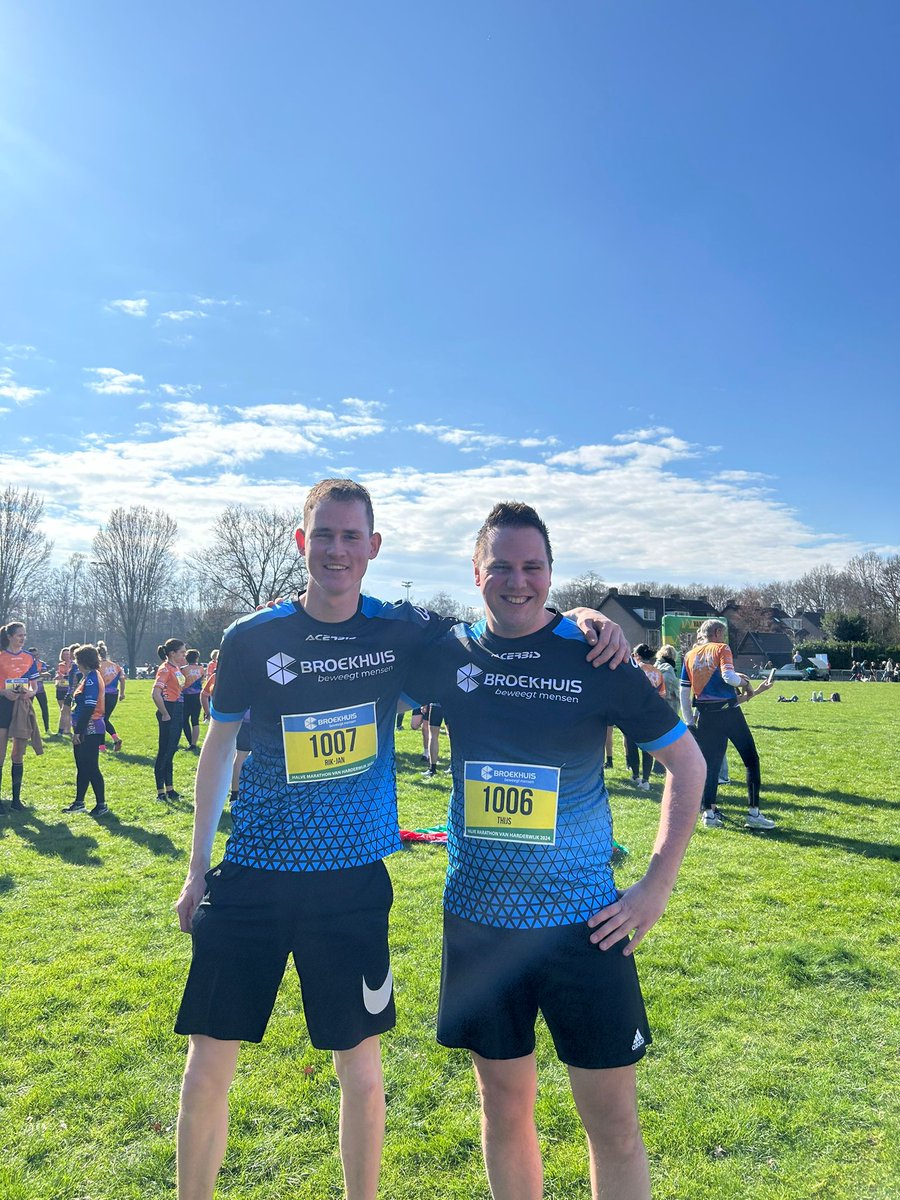 alderliestenST's tweet photo. Even een halve marathon gepakt van Broekhuis in Harderwijk #halve #running https://t.co/LpwhvyVyWE