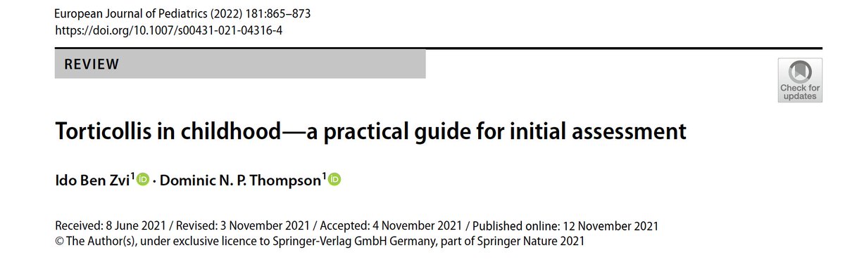that’s a hell of a paper... for paediatricians, neurologists and radiologists: reduce your imaging and make the best out of your clinical examination! pubmed.ncbi.nlm.nih.gov/34773160/ <a href="/GOSH_NeuroSurg/">Great Ormond Street Neurosurgery</a>