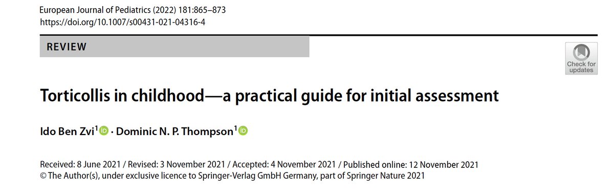 that’s a hell of a paper... for paediatricians, neurologists and radiologists: reduce your imaging and make the best out of your clinical examination! pubmed.ncbi.nlm.nih.gov/34773160/ @GOSH_NeuroSurg