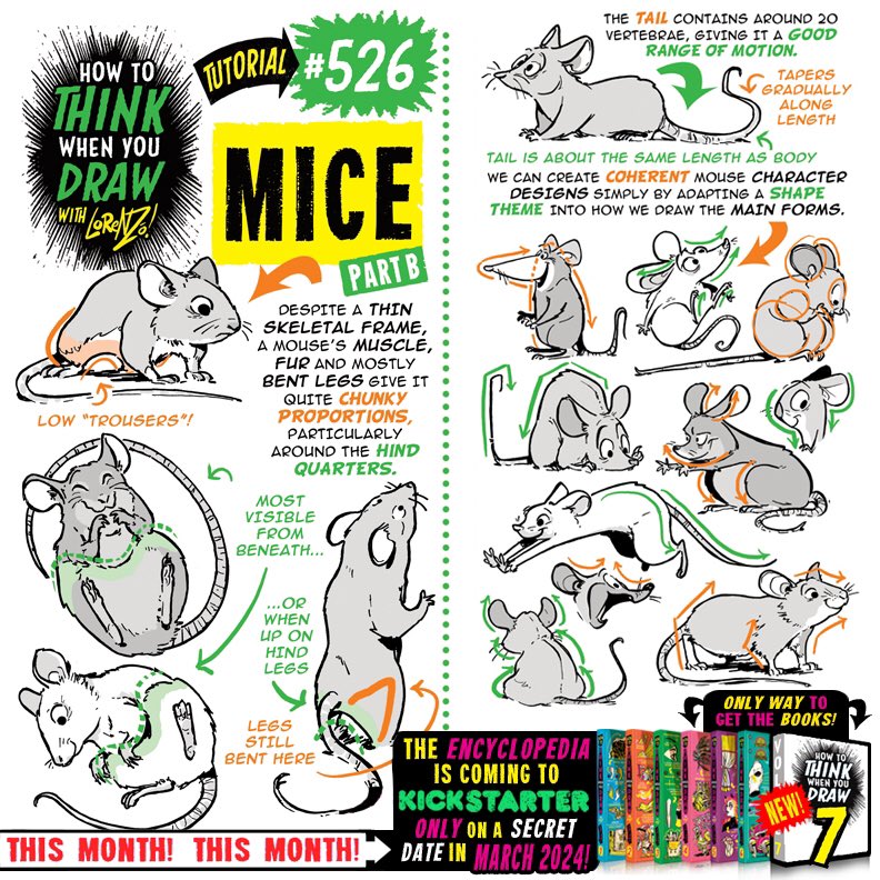 EtheringtonBros's tweet image. MICE part TWO! Tutorials BOOKS are coming to KICKSTARTER on a SECRET DATE THIS MONTH! Stay tuned!!! 
#gamedev #manga #conceptart #illustration #anime #drawing #ART