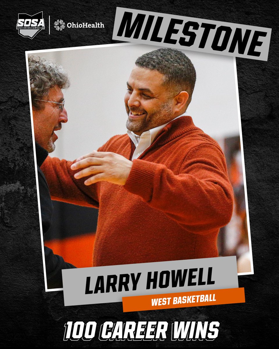 Congratulations to <a href="/BlockAtTheRock/">The Block @ The Rock</a>'s Larry Howell, who recorded his 100th career coaching win earlier this season.

In just the past two seasons, Howell has coached his Senators to a 46-6 mark and two district championships — the only two in program history.