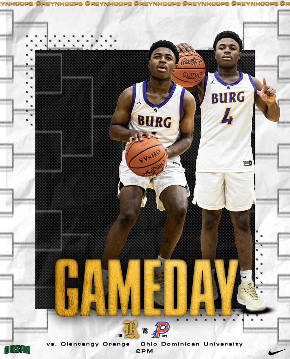🚨 GAMEDAY 🚨 🏆 OHSAA District Final 🆚 #1 @OrangePioneers ⌚️ 2:00pm 📍 Ohio Dominican University 🎟️ ohsaa.org/tickets #RTS 🏴‍☠️🏀🔥