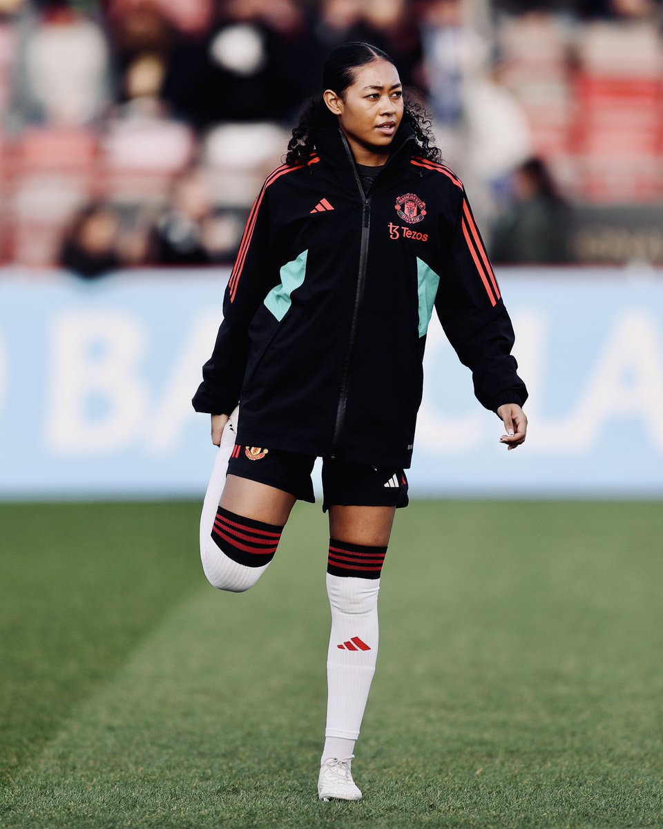 Back in the mix 🔀 Let’s go, @JaydeRiviere 👏🇨🇦 #MUWomen || #WomensFACup