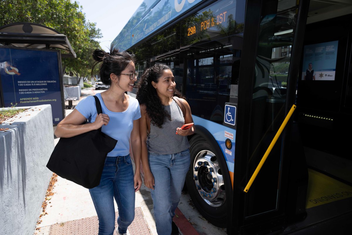 OCTA has two programs that provide free bus rides to students – the Youth Ride Free pass & the College Pass. These programs help keep cars off the road & encourage future generations to use public transportation. Learn more: bit.ly/3wjbdVc #SustainabilitySaturday
