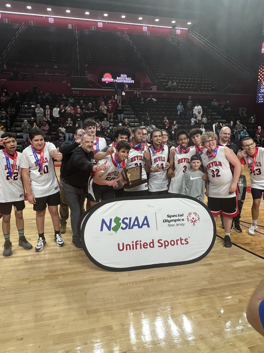 Varsity Unified Basketball Group A NJSIAA State Champions!! Let’s Go Central!! @NJSIAA @HSSportsNJ @FlemRarTAP
