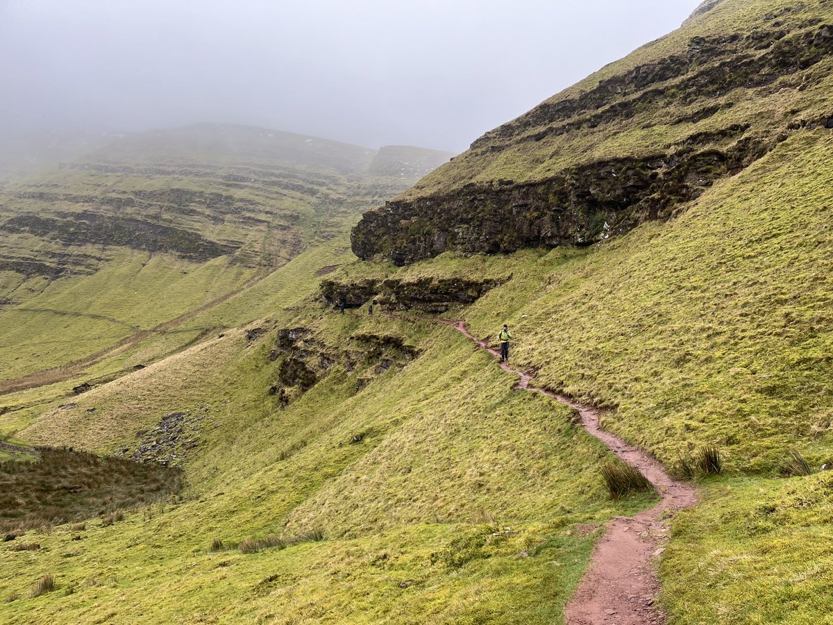 Atmospheric as always on the Black Mountain today #BreconBeacons 🏴󠁧󠁢󠁷󠁬󠁳󠁿⛰️